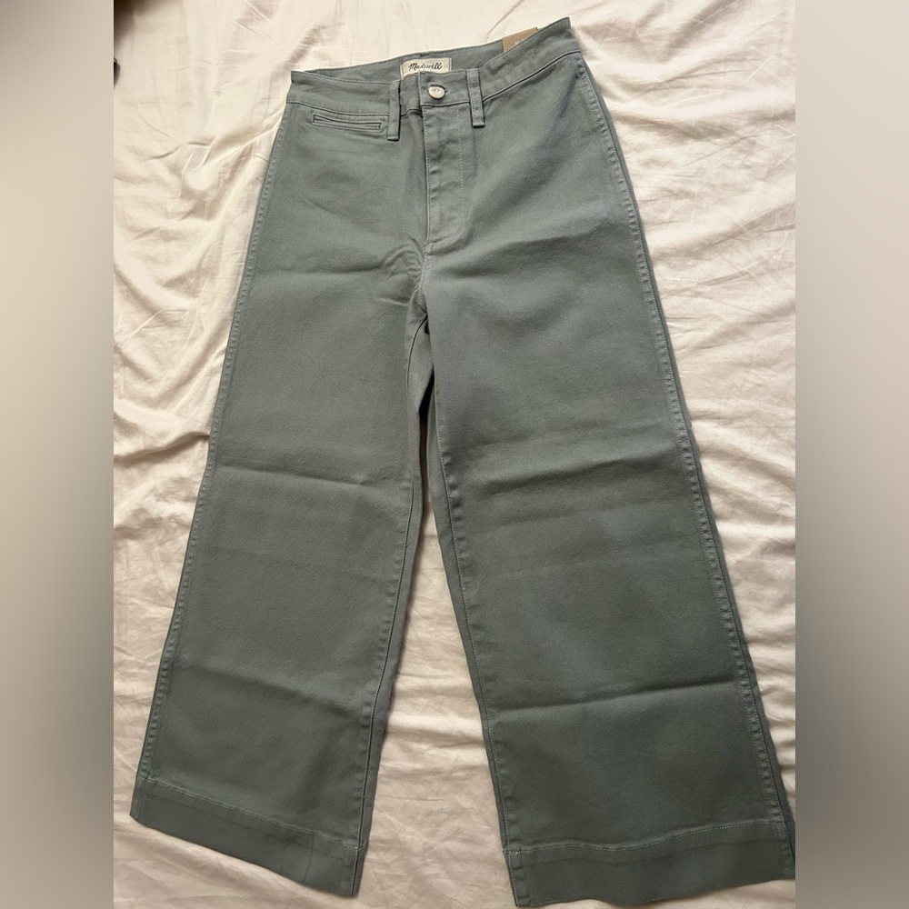 Madewell Emmett Wide-Leg Crop Pants